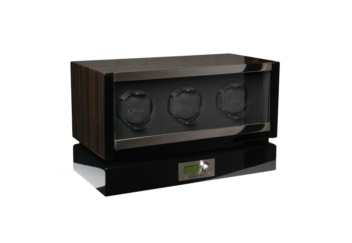 Watchwinder Gisoni Solenzara 3 ebony