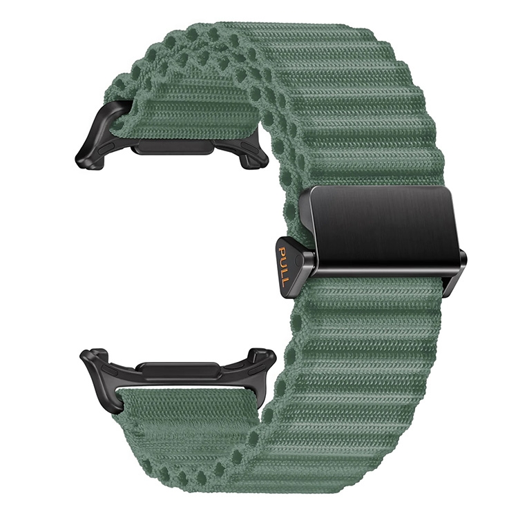 Galaxy Watch Ultra Trail band - green nato