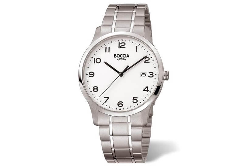 Boccia 3620-01 watch band titanium