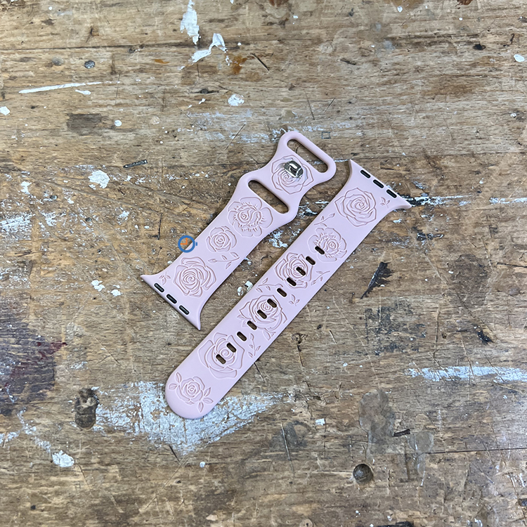Apple watch strap 45mm - Roses Light Pink