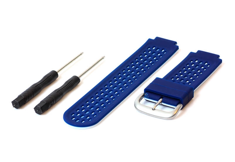 Garmin Approach S2/S4 watch band silicone darkblue/white