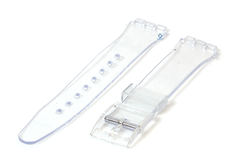 Swatch Gent watch strap 16mm Look trough (transparent)