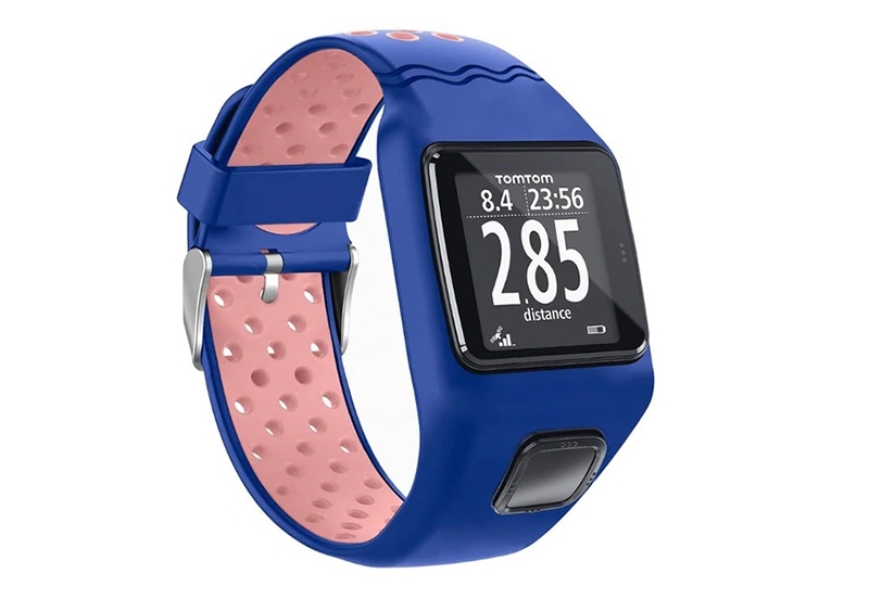 TomTom 1 universal watchstrap blue - pink