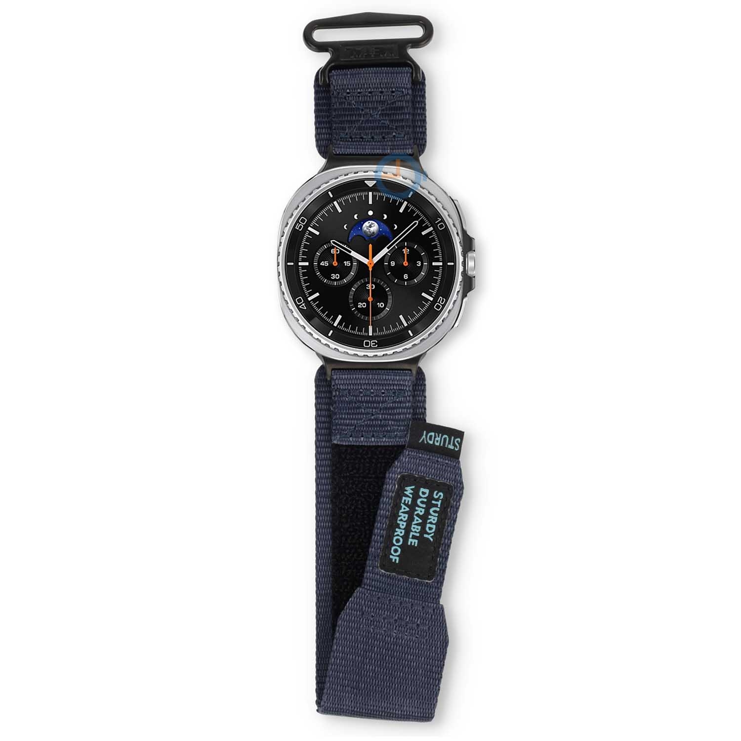 Samsung Galaxy Watch 8 40mm nylon Watch Strap - Blue