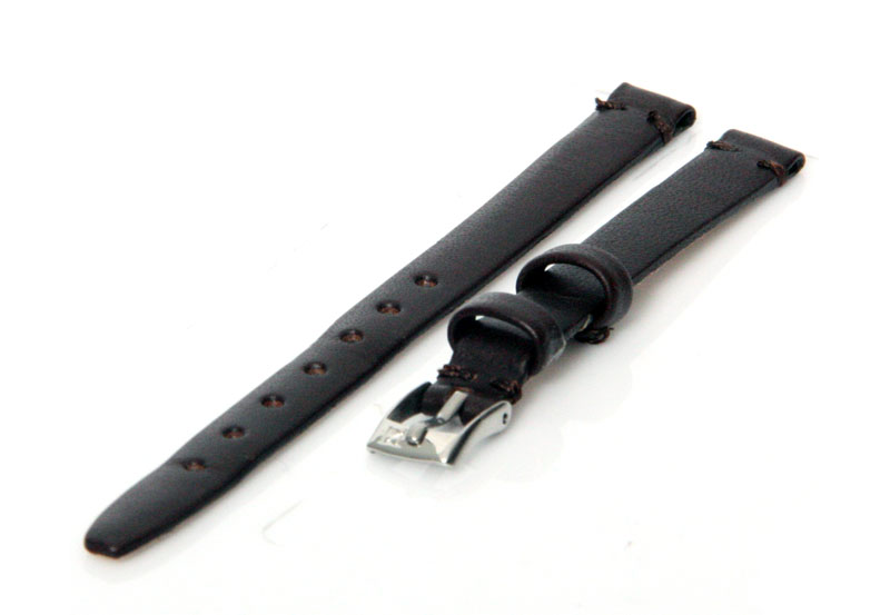 Watchstrap 10mm darkbrown