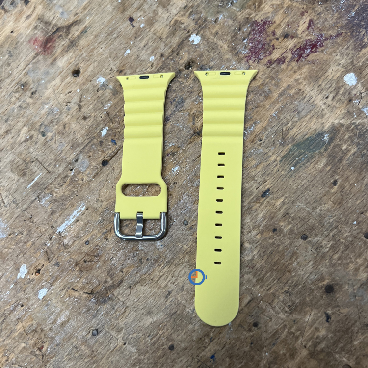 Silicon strap Apple Watch 41mm - yellow