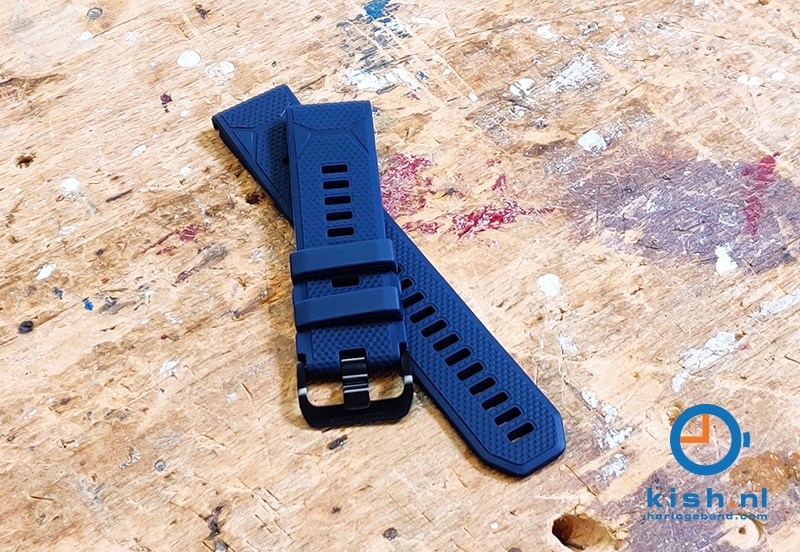Coros Vertix siliconen horlogeband - Navy