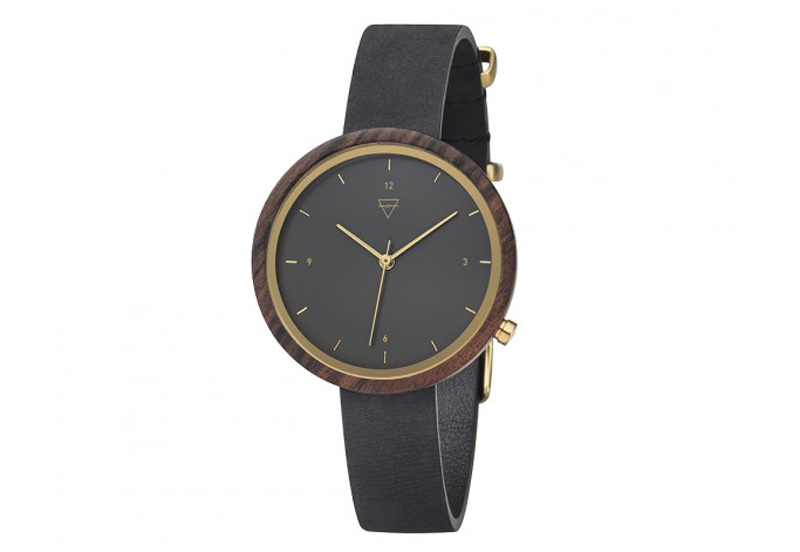 Kerbholz Hilde watchstrap sandalwood/midnight black