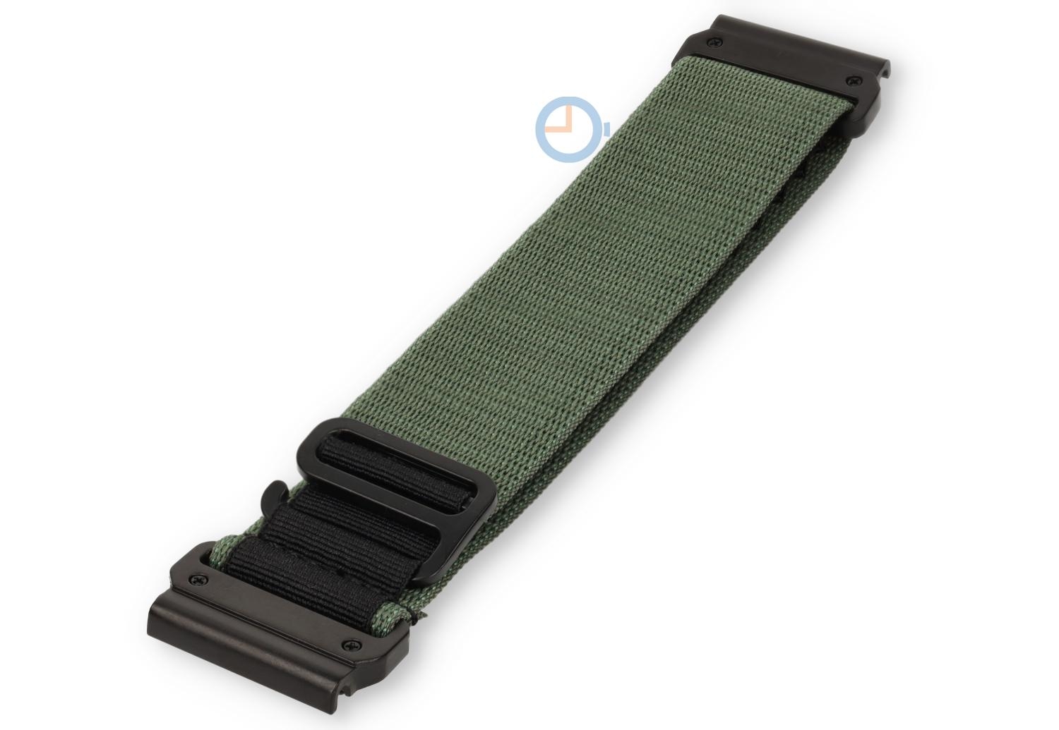 Garmin Epix 2 - 51mm Alpine strap - nylon - green/black