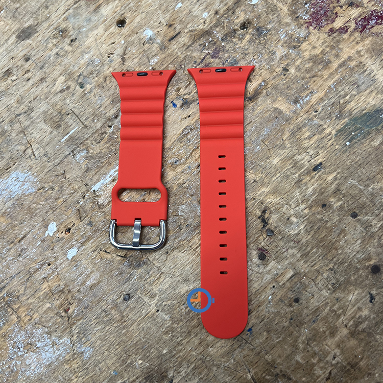 Silicon strap Apple Watch 41mm - red