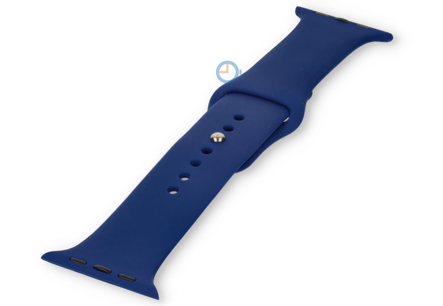 Apple watch strap silicone - Navy blue - 38/40/41/42mm (M/L)