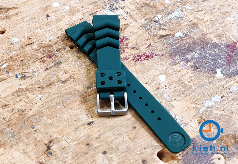 Universele Citizen duikers horlogeband 20mm - donkergroen