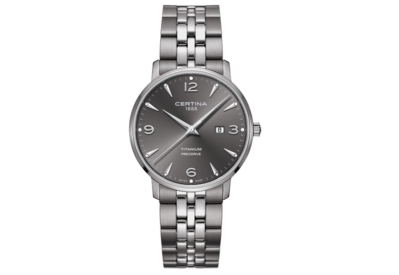 Certina strap C0354104408700A grey