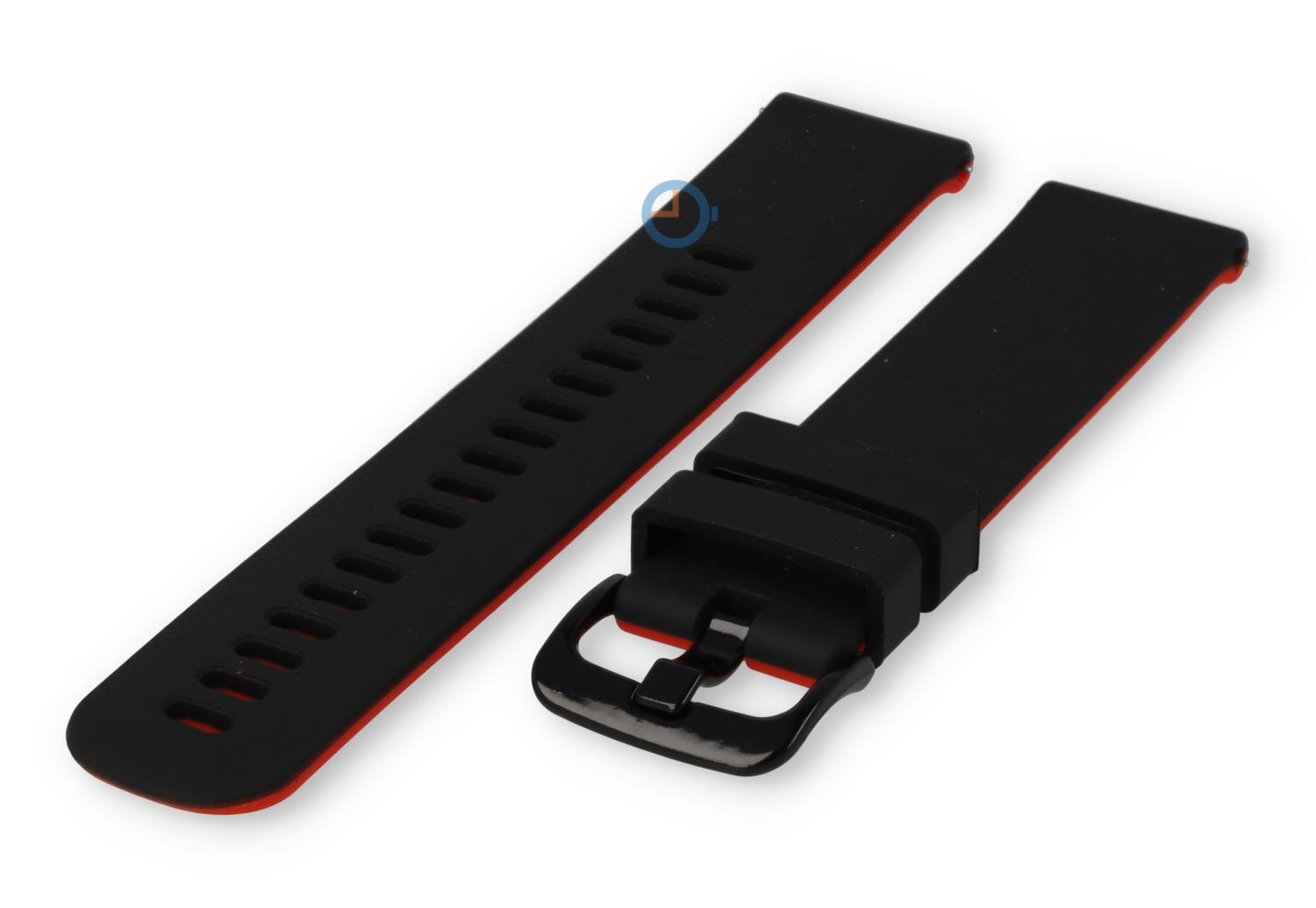 Garmin Vivoactive 5 strap - 20mm - black/red
