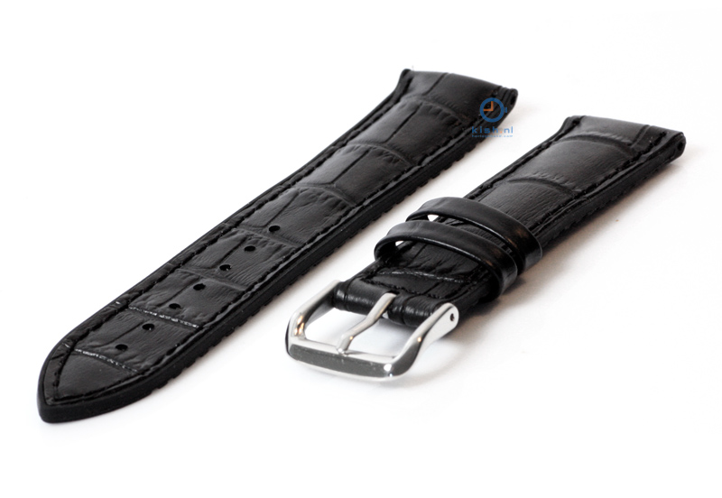 Watchstrap 20mm rubber black