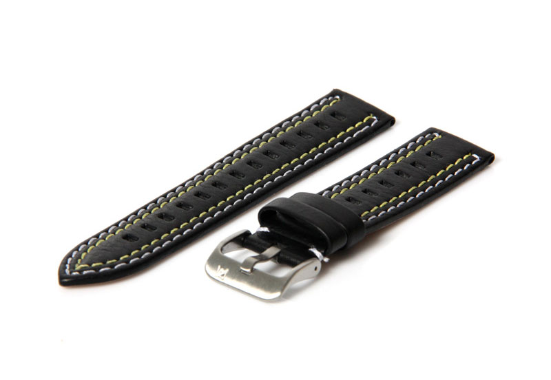 Watchstrap 24mm sport black