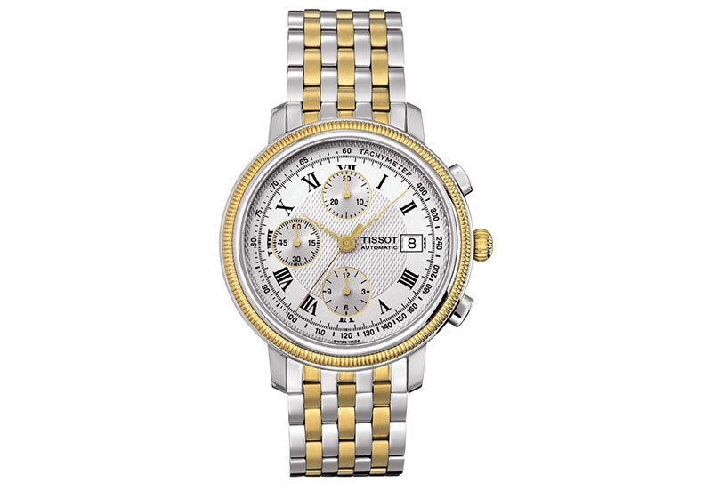 Official Tissot strap T0454272203300A bicolor