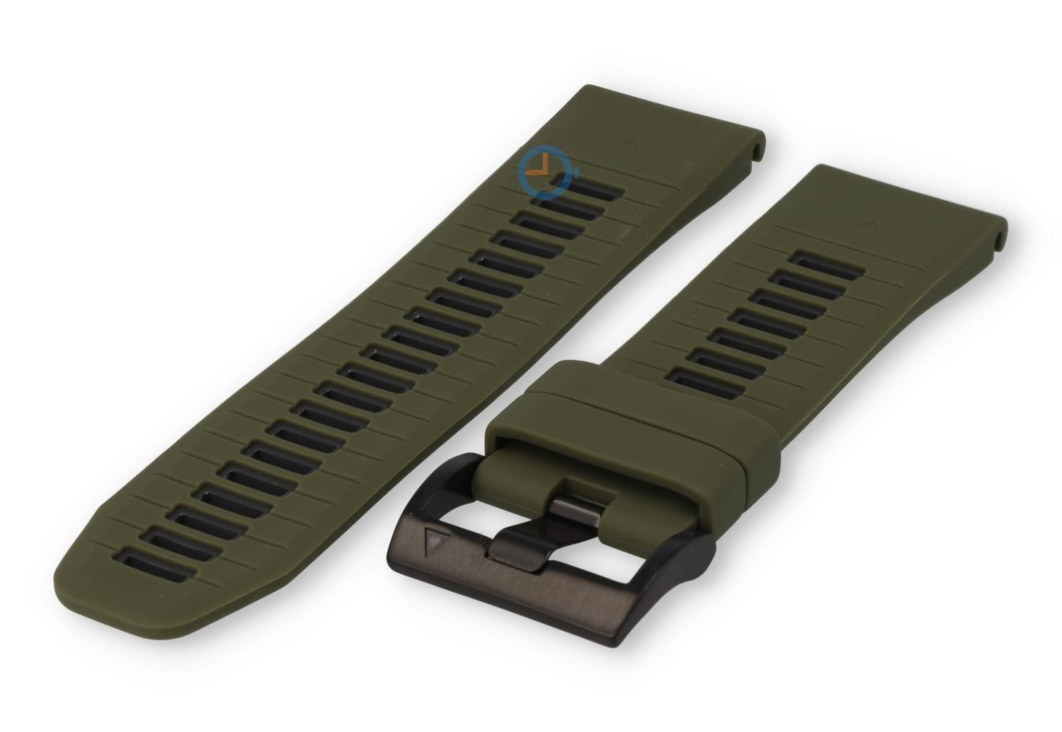 Coros Vertix 2 - 26mm strap - dark green/grey