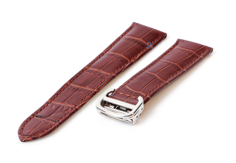Watchstrap Cartier 22/18mm brown