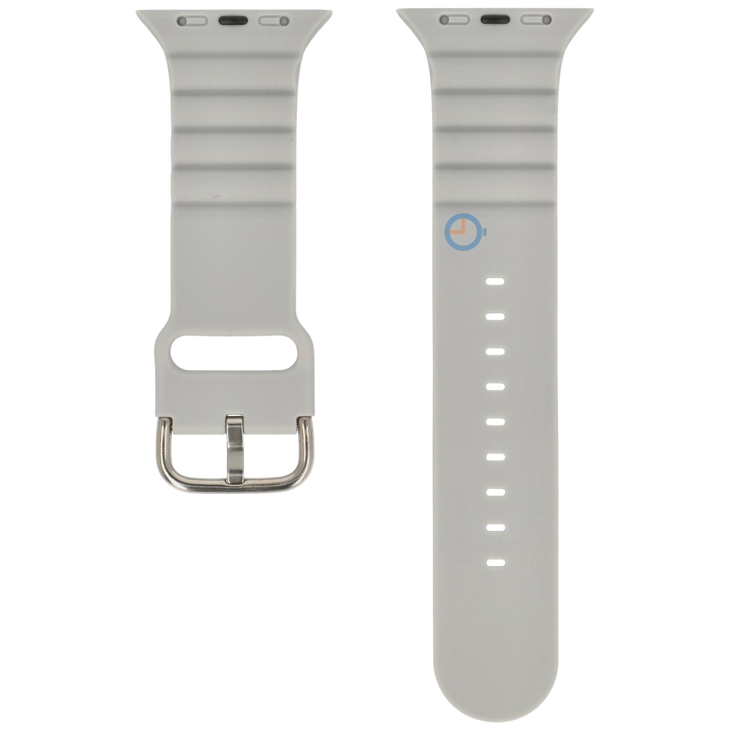 Silicon watch strap Apple Watch 41mm - Grey