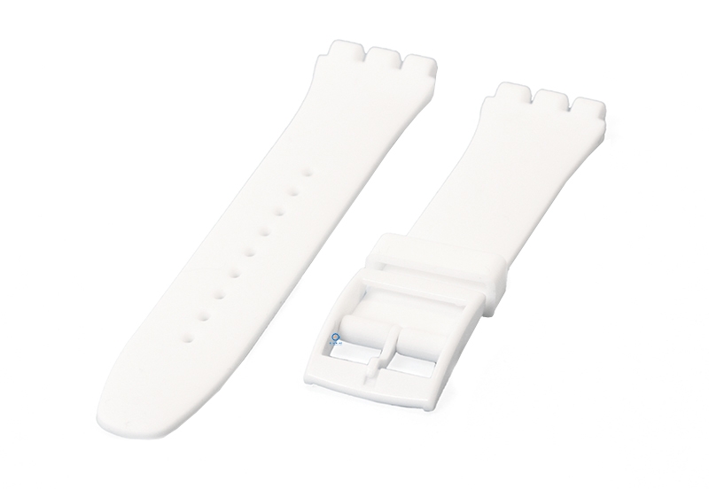 Swatch Standard Gent watch strap 17mm white