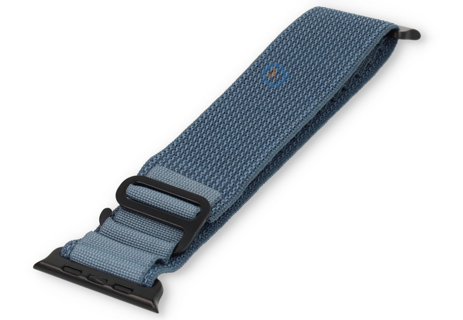 40mm Light Blue Alpine Loop strap Apple Watch - black