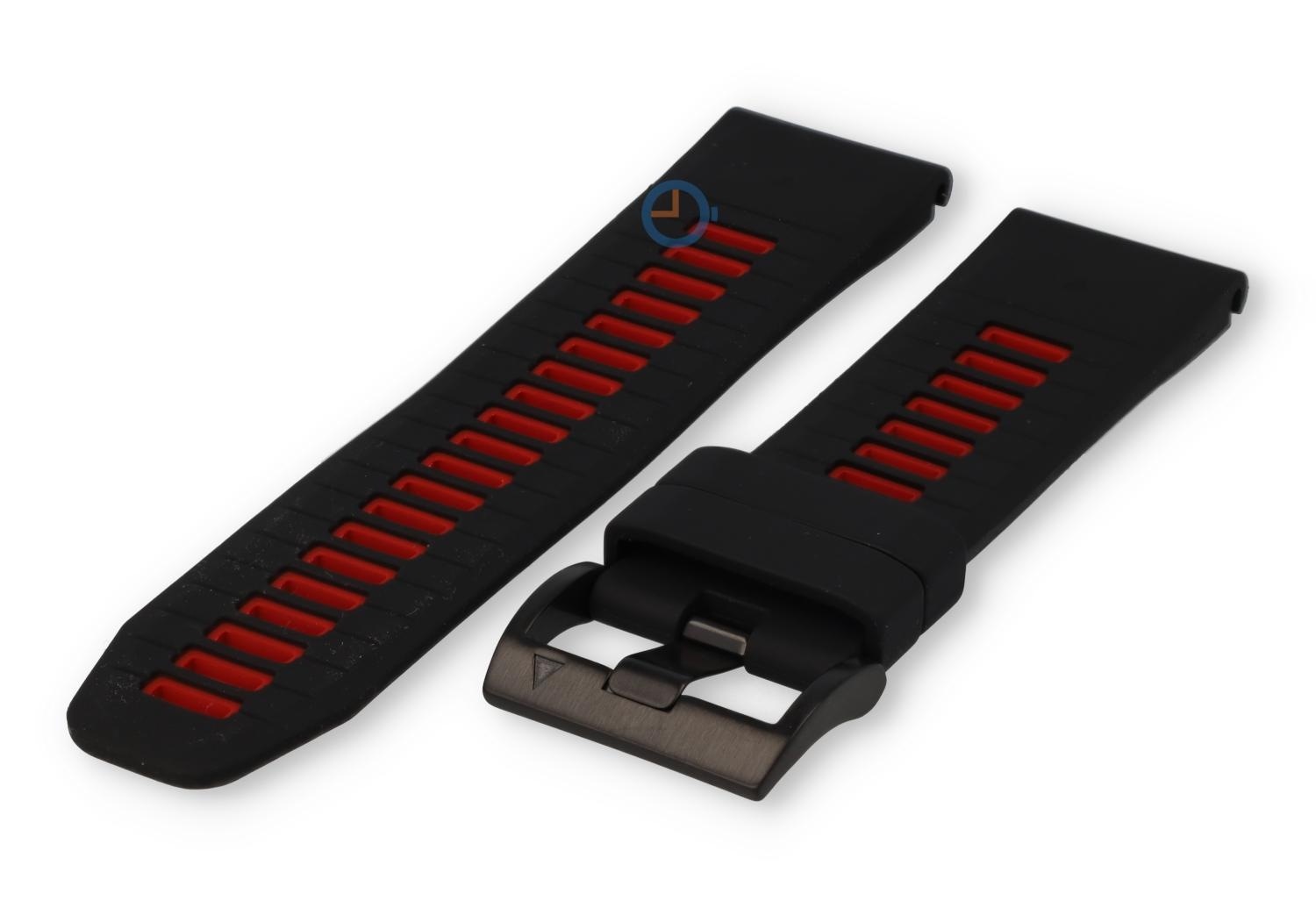 Coros Vertix 2S - 26mm strap - black/red