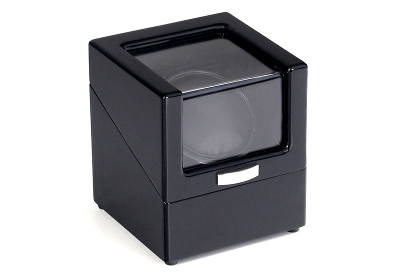 Watchwinder 1 watch black high gloss