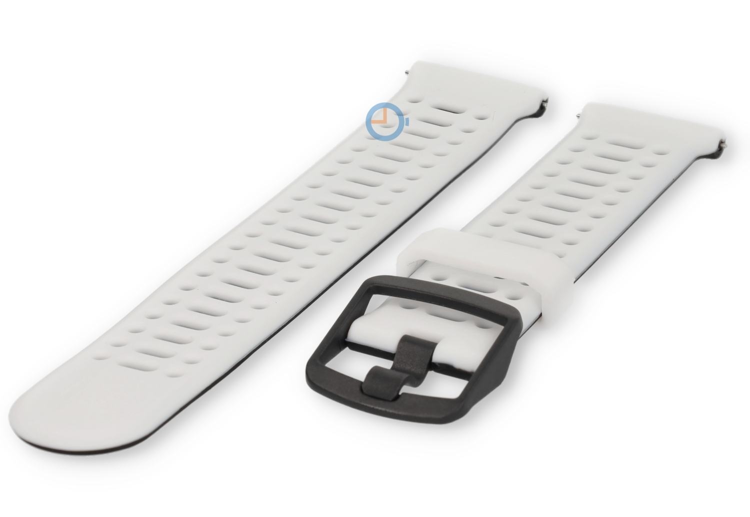 22mm watch strap Polar Vantage M3 - white/black