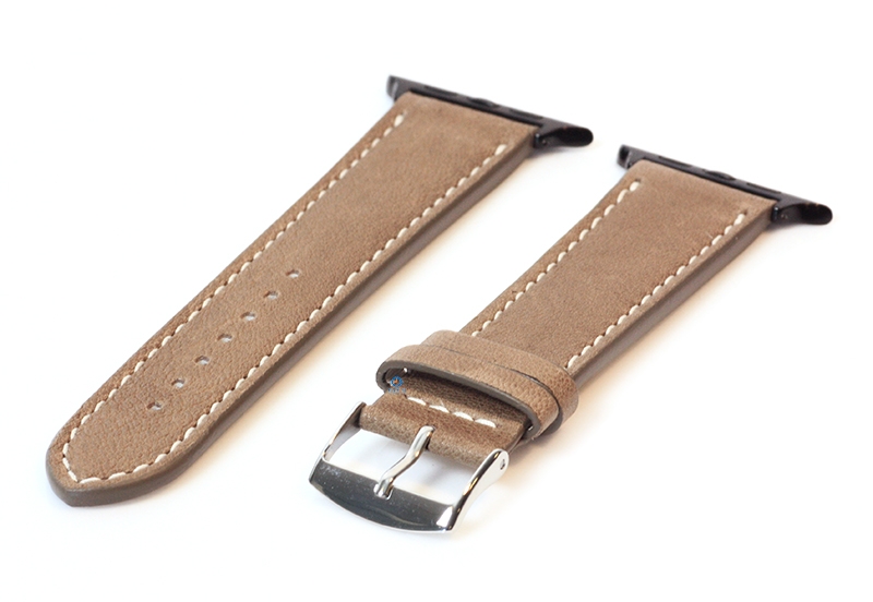Apple Watch strap calf leather brown - 44/45/46/49mm