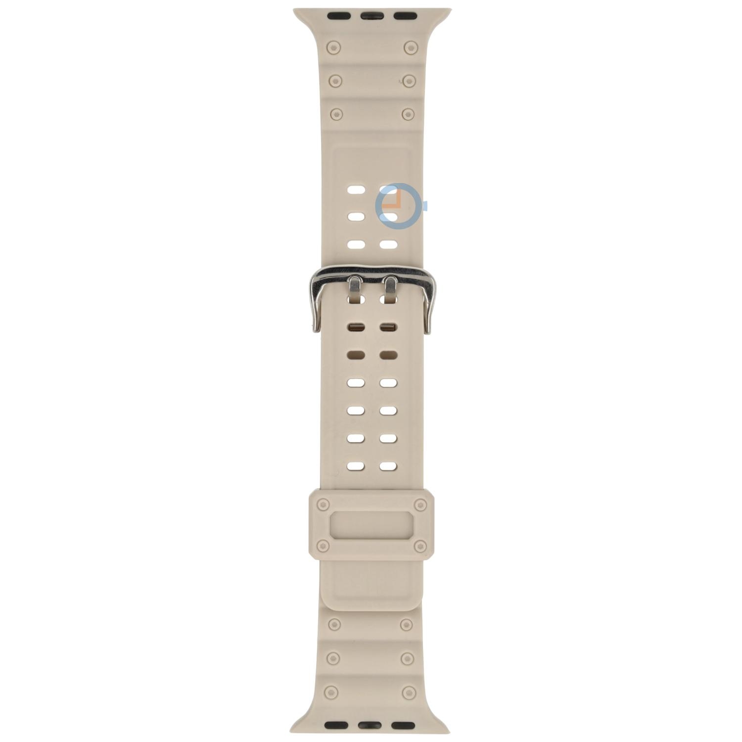 Casio style Apple watch strap - 41mm - Grey