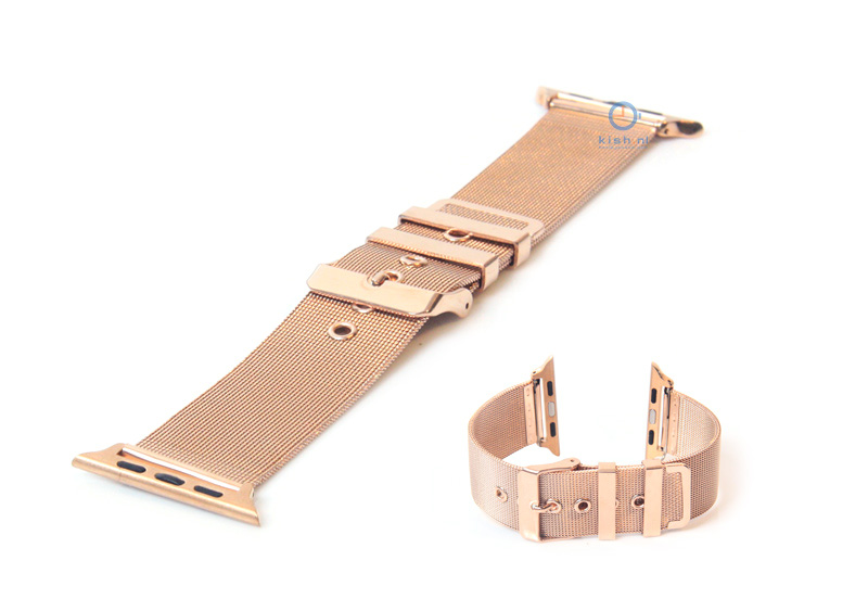 Apple watch watchstrap rose gold Mesh (38mm)