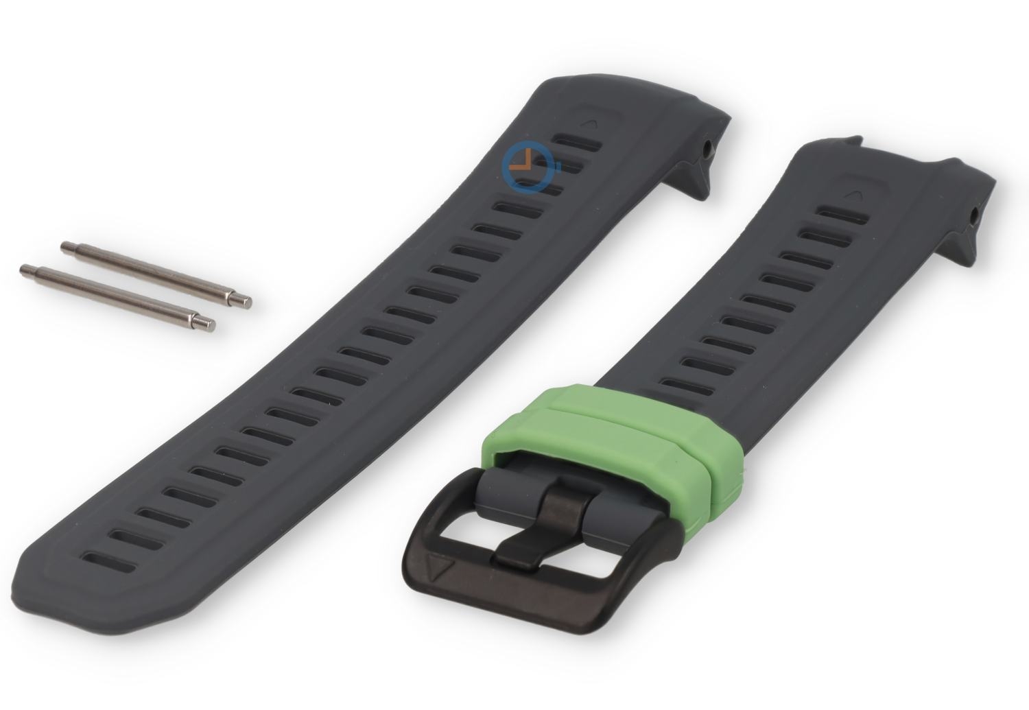 Watch strap Garmin Instinct Crossover - grey/neotropic