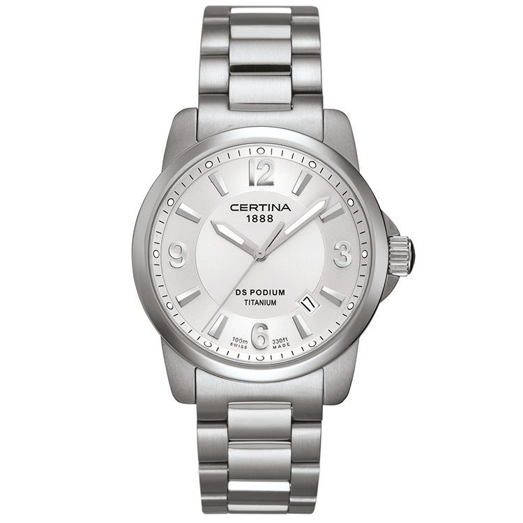 Certina strap C26071291216A grey bracelet