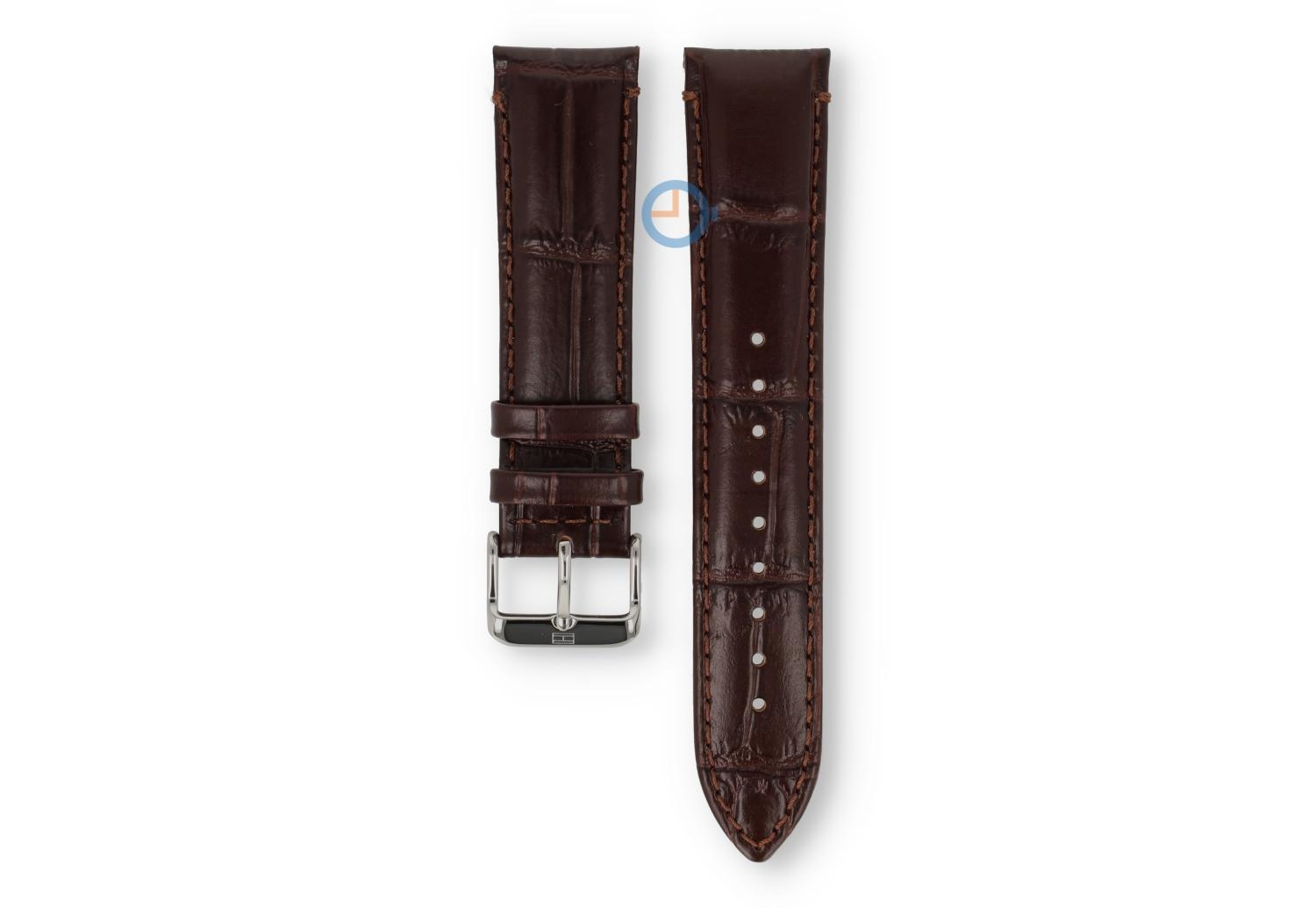 Tommy Hilfiger 22mm watchband brown