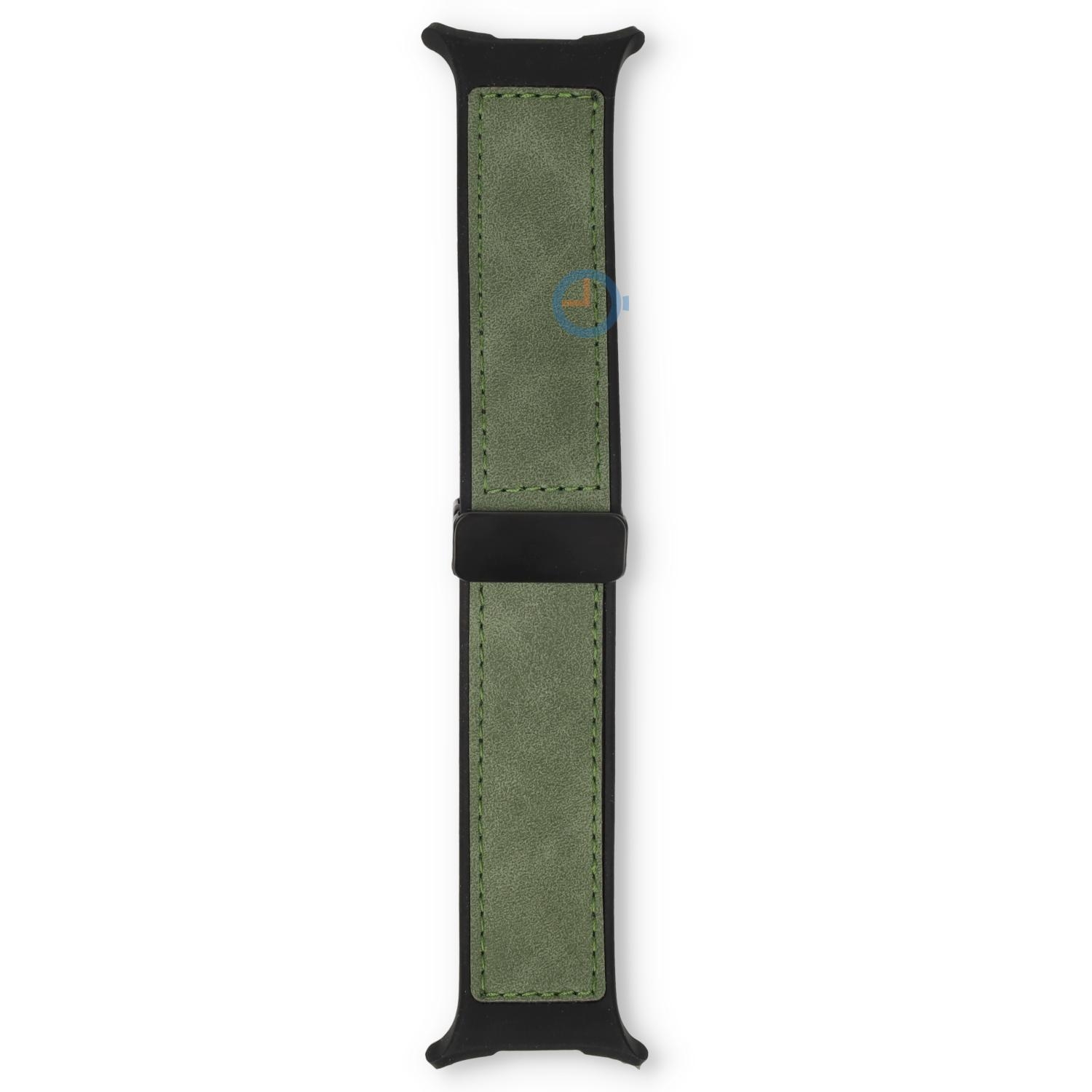 Galaxy Watch Ultra strap - green leather