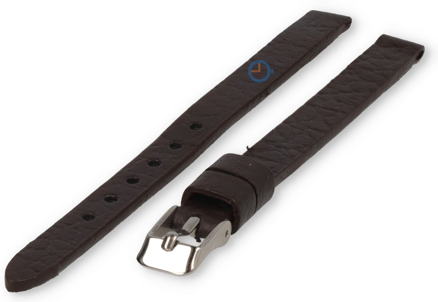 Watchstrap 8mm brown buffalo leather