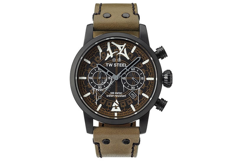 Watch strap TW Steel MS98 - brown