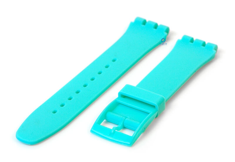 Swatch Irony Sistem51 watch strap 20mm mint green