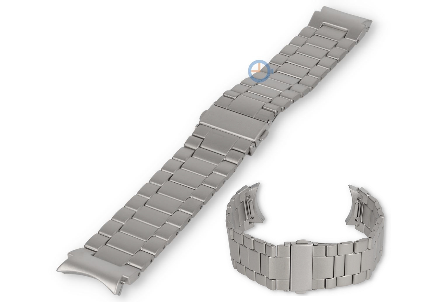 Titanium Samsung Galaxy Watch 7 strap - titanium silver