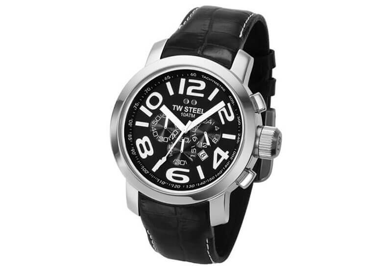TW Steel Grandeur TW50 watch strap black XL - 22mm