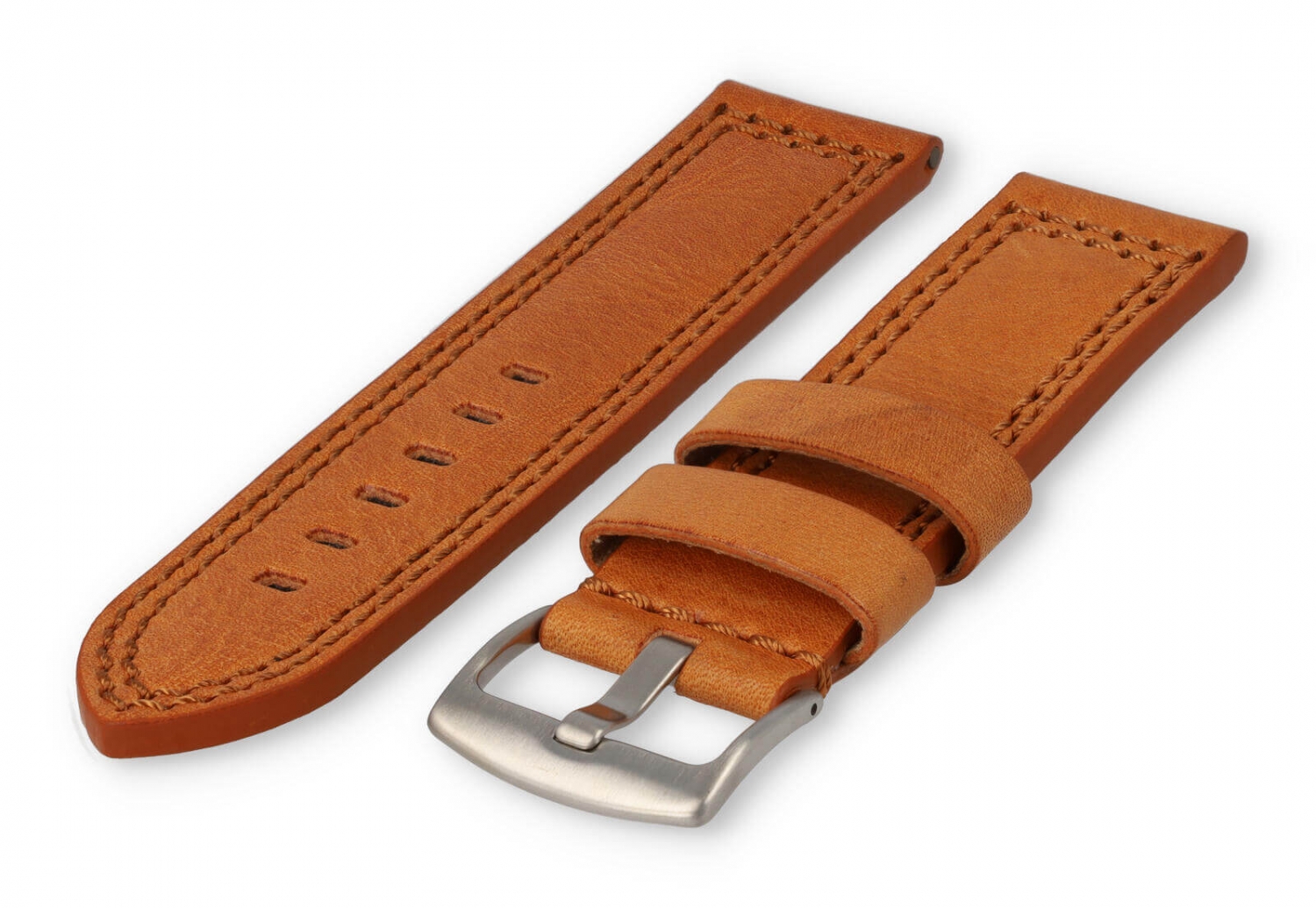 Universal strap for Tauchmeister - 24mm light brown