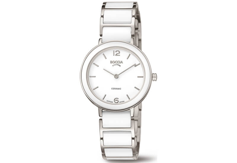 Boccia 3311-01 watch band ceramic